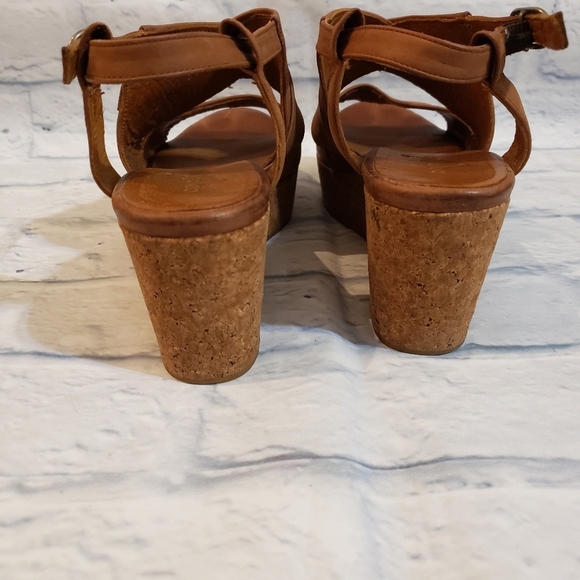 Coclico Melania cork-wedge sandal. Size 38.5 - Picture 5 of 12